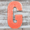 Letter G Assorted Colours 15cm