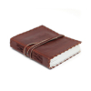 Leather Book of Thoughts with Wrap Notebook (6x4 )