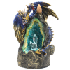 Dragon with Crystal Cave Led Backflow Incense Burner