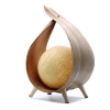 Natural Coconut Lamp - Natural Wrap over