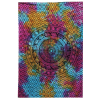 Single Cotton Bedspread Wall Hanging - Mandala Elephant