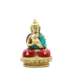 Brass Buddha Figure - Blessing - 7. 5cm