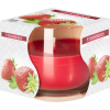 Scented Glass Jar Candle - Strawberry