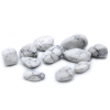Tumble Stones - Howlite, White Large