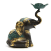 Medium Elephant Candle Incense Holder