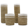 Seagrass Set - 2 Vase and 2 Bins