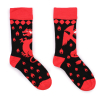Hop Hare Bamboo Socks M L - Red Dragons