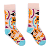 Hop Hare Bamboo Socks S M - Psychedelic Evil Eye