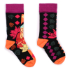 Hop Hare Bamboo Socks S M - Pink Buddha and Lotus 