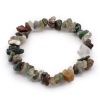 Chip stone Bracelet - Moss Agate