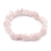 Chip stone Bracelet - Rose Quartz