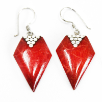 Silver Earrings 925 - Grapes