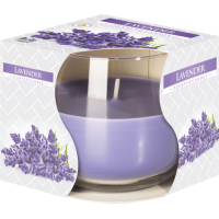Scented Glass Jar Candle - Lavender