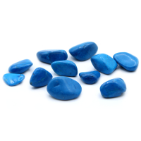 Tumble Stones - Blue Howlite Large