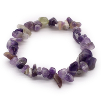 Chip stone Bracelet - Amethyst
