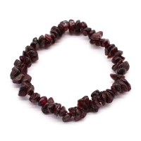 Chip stone Bracelet - Blood Garnet