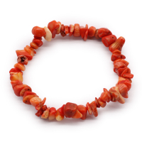 Chip stone Bracelet - Corallite Stone