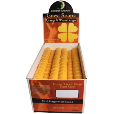 Heart Guest Soap - Orange and Warm Ginger