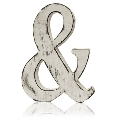 Shabby Chic Letters - and