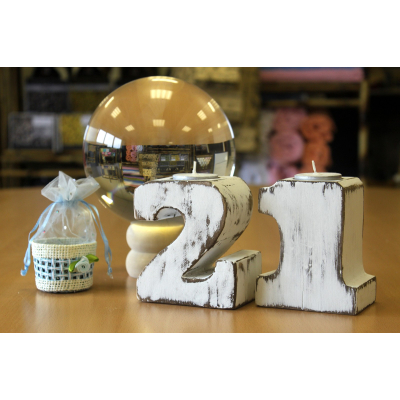 Wooden Birthday Numbers - No.2