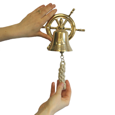 Ships Wheel Bell