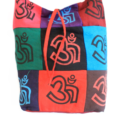 Cotton Patch Sling Bags - Om