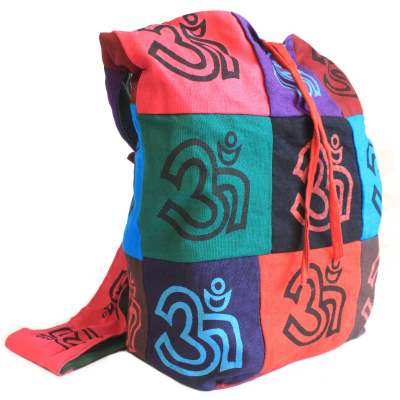 Cotton Patch Sling Bags - Om