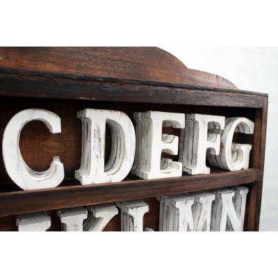 Shabby Chic Letters Starter Pack