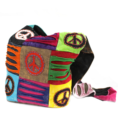 Ethnic Sling Bag - Teal Om