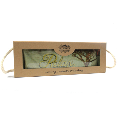 Luxury Lavender Wheat Bag in Gift Box - Cornfield Relax