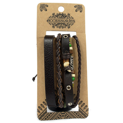 Men s Bracelet Sets - Dark and Handsome (asst)