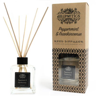 Peppermint and Frankincense Essential Oil Reed Diffuser 200ml