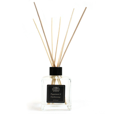 Peppermint and Frankincense Essential Oil Reed Diffuser 200ml