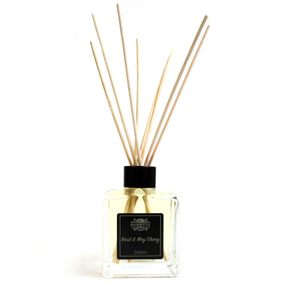 Basil and May Chang Essential Oil Reed Diffuser 200ml