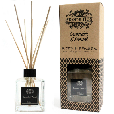 Lavender and Fennel Essential Oil Reed Diffuser 200ml