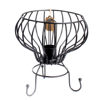 Low Salt Rock Brazier, Pink Salt Chunks, Cable and Bulb