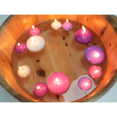 Large Floating Candle - Lilac