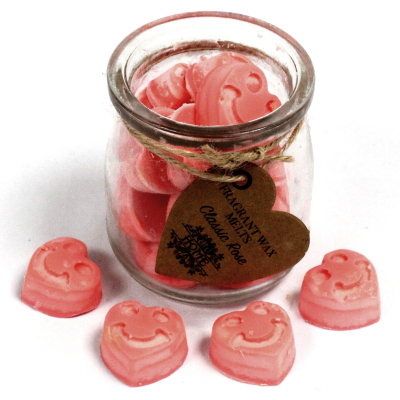 Soy wax Melts Jar - Classic Rose