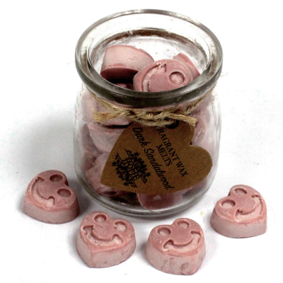Soy wax Melts Jar - Dark Sandalwood