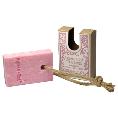 Soap On A Rope - Tea and Roses