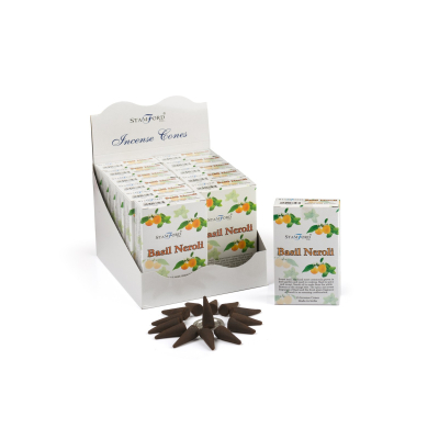 Basil and Neroli Incense Cones