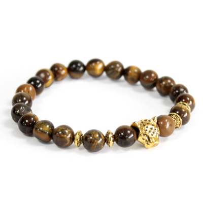Gold Tiger Tiger Eye - Gemstone Bracelet
