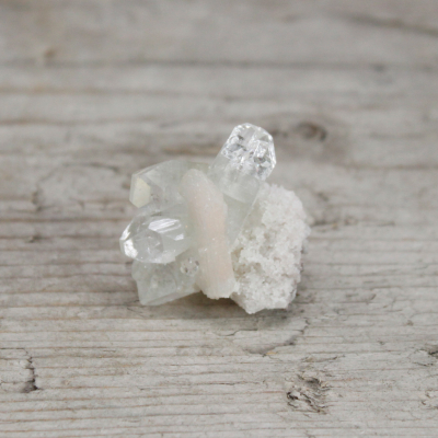 Stilbite Combination with Apophyllite 20-30mm