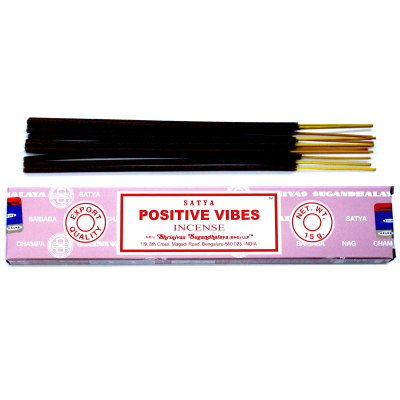 Satya Incense - Positive Vibes 15g