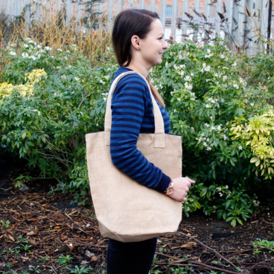 Shoulder bag Eco Jute Bag - Blank Design