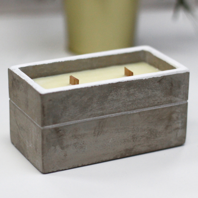 Large Box Candle Spiced South Sea Lime