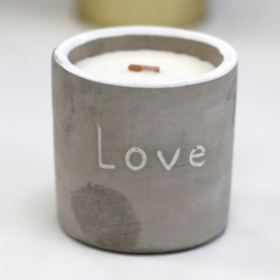 Med Pot Candle Love Candle Purple Fig and Cassis