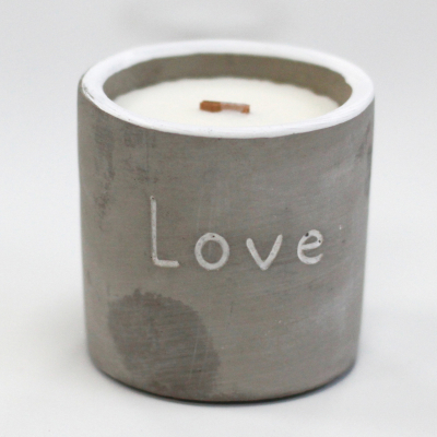 Med Pot Candle Love Candle Purple Fig and Cassis