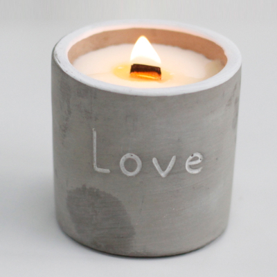 Med Pot Candle Love Candle Purple Fig and Cassis