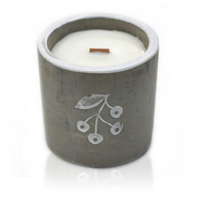 Med Pot Candle Berrys Candle Juniper and Sweet Gin